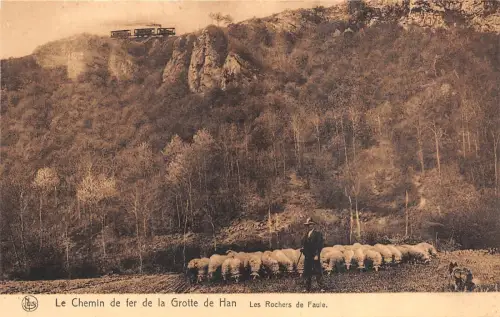 Br35969 Grottes de Han Le Chemin de fer de la Grotte de Han belgien
