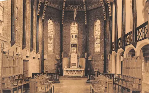 B24097 Kirche Löwen Belgien sinte gertruidis abdij