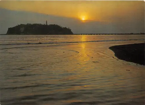 BR10808 Enoshima Islet at twilight japan