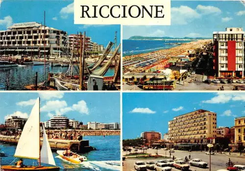 B66493 Riccione Schiff Baateaux Italien