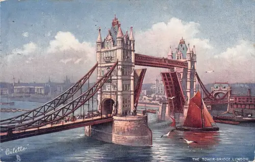 BR80250 The Tower Bridge London Schiff Bateaux UK