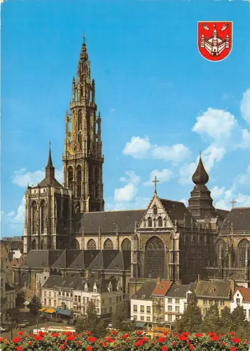 BG12043 la cathedrale antwerpen anvers belgien