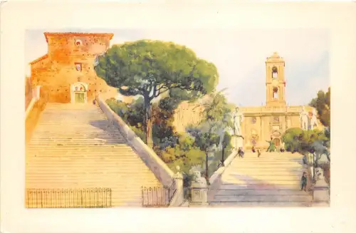 B3775 Italien Roma Campidoglio Front/Back Scan