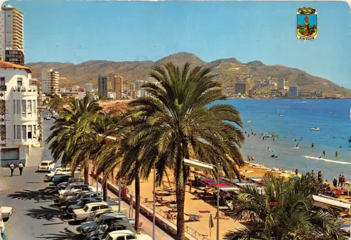 BG27345 benidorm playa de levante car voiture spain