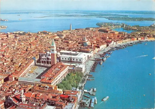 B54321 Venezia Vista Dall'Alto Boote Bateaux Italien