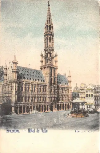 BR32188 Bruxelles Hotel de Ville Belgien