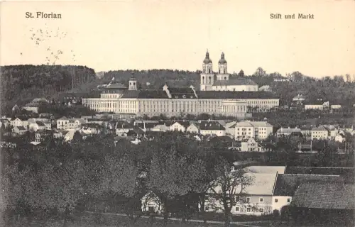 B7770 Österreich OO St Florian Stift und Markt