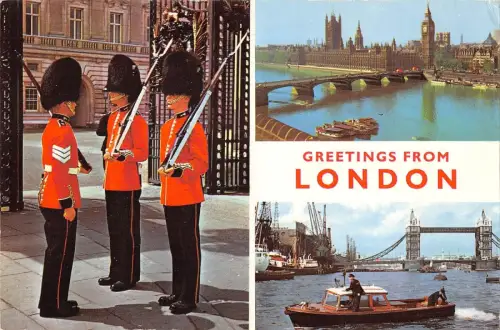 B99930 Grüße aus London Militär Militaria Schiff Bateaux UK