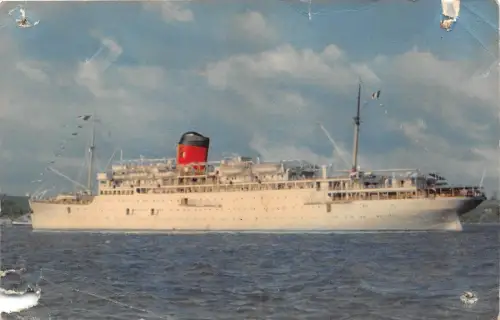 BF37147 Colombie Lignes des Antilles Francaise et Anglaisses Boot Schiff Bateaux