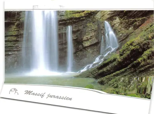 B52876 Massif du Jura Kaskaden Frankreich