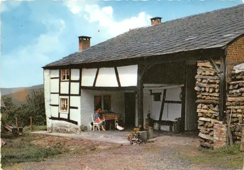 BG4941 vieille maison ardennaise belgien