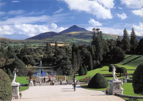BR87597 Powerscourt Gardens Enniskerry Irland