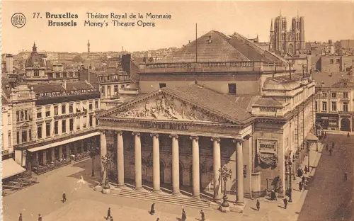 B38830 h Geldtheater Oper Bruxelles Belgien