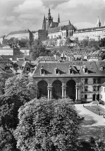 B56593 Praha Prager Burg und Karlsbrücke tschechisch