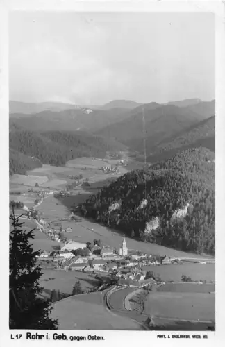 B7085 Österreich KEIN Rohr i Geb gegen Osten 1934