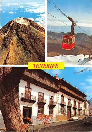 BG27447 Teneriffa Casa de Los Balcones Wagen Seilbahn Spanien