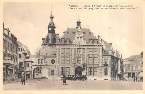 Br35829 Namur Place d Armes et Statue de Leopold II Belgien