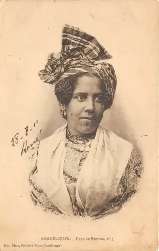 us7657 type de femme guadeloupe karibik typen kostüm folklore