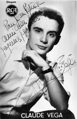 B11299 Schauspieler Schauspieler Künstler ORIGINAL AUTOGRAMM Claude Vega