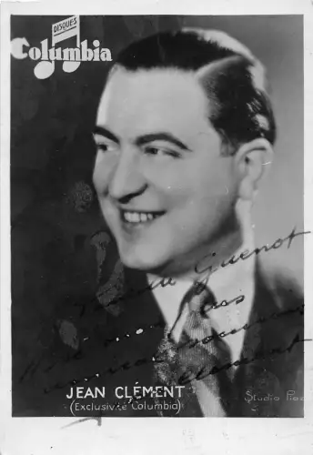 B11298 Schauspieler Schauspieler Künstler ORIGINAL AUTOGRAMM Jean Clement