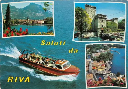 BG17632 Saluti da Riva Schiffsbateaux Italien