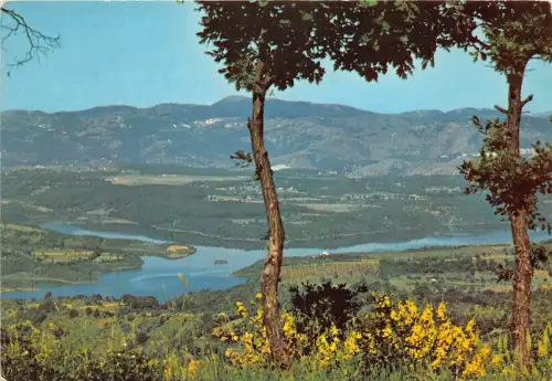 B84525 bellezze della lucania panorama del lagoi pertusillo italy