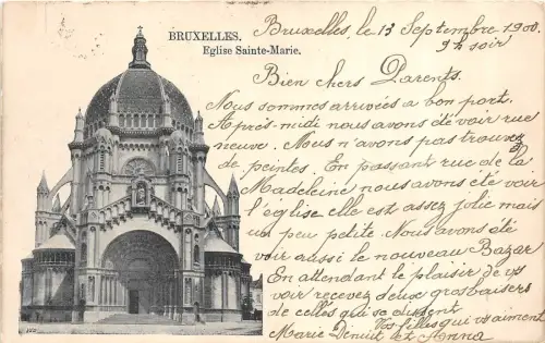 Br34718 Bruxelles Eglise St. Marie Belgien