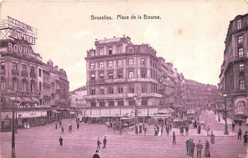 Br34583 Bruxelles Place de la Bourse Belgien