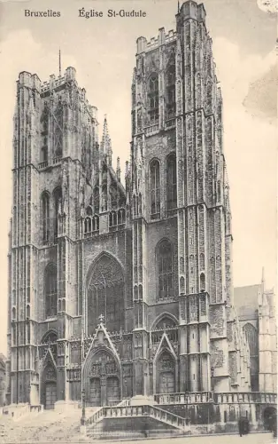 BG25778 bruxelles eglise st gudule belgien