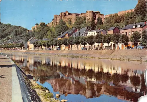 BR52015 Le chateau et la semois Bouillon Belgien