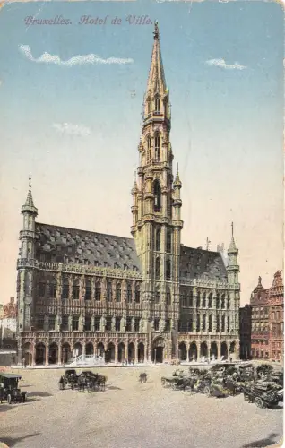 Br34603 Bruxelles Hotel de Ville Belgien