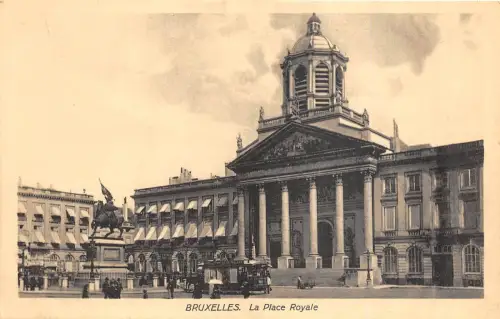 Br34592 Bruxelles LA Place Royale Belgien