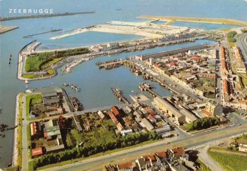 BR76844 Zeebruge de Haven Belgien