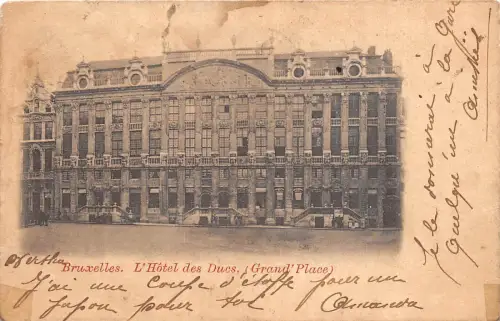 Br34845 Bruxelles L Hotel des Ducs Grand Place Belgien
