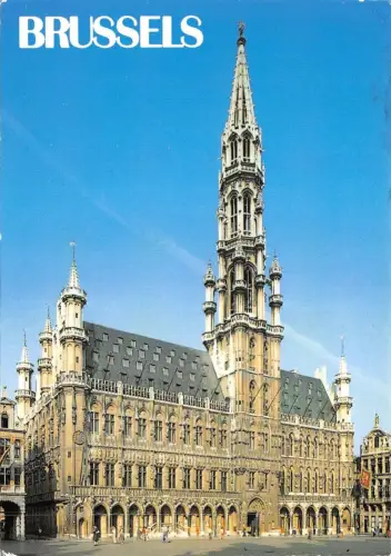 BF916 Hotel de Ville Bruxelles Brussel Belgien