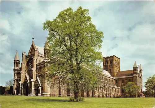 B87767 Kathedrale und Abteikirche St. Alban Herts UK