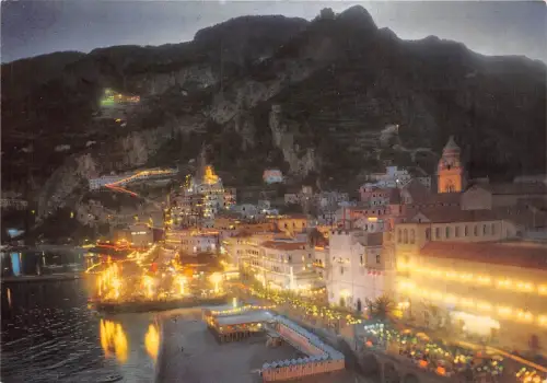 BG11354 Amalfi in Festa Notturno Fete Nocturne Italien