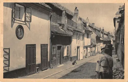 B107723 Tschechische R. Praha Zlata Ulicka Goldene Gasse Prag Praha