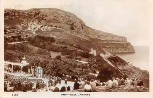 BR62174 Happy Valley Llandudno Echtfoto Wales