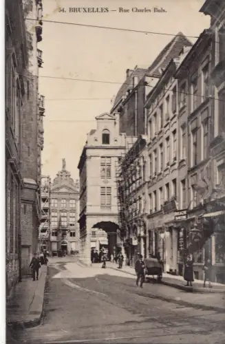 BF16780 rue charles buls bruxelles belgien front/back image