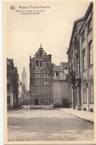 BF17512 Museum Plantin Moretus ruelle du marche du belgien Vorder-/Rückbild