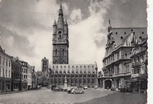 BF14939 Gent Gand Place Saint Bavon Belgien Vorder-/Rückbild