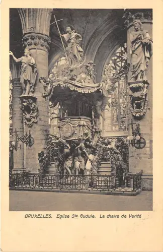 Br34881 Bruxelles Eglise St. Gudule Belgien