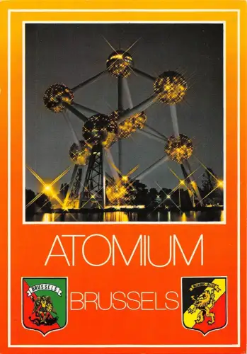 BT7615 Atomium Brusseles Belgien