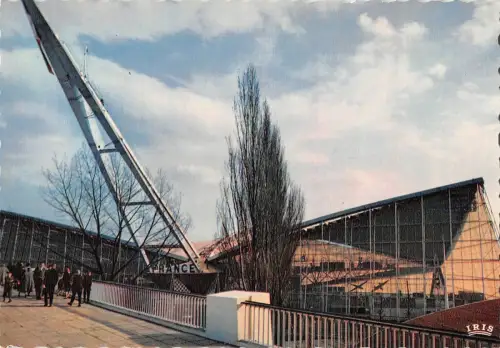 BT13100 Exposition universaille de Bruxelles pavillon de la franc Belgien