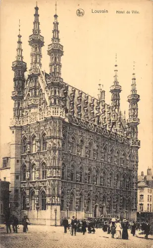 BR55577 Hotel de ville Louvain Belgien