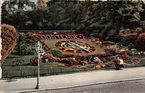 BR5650 Ostende l Horloge Fleurie Belgien