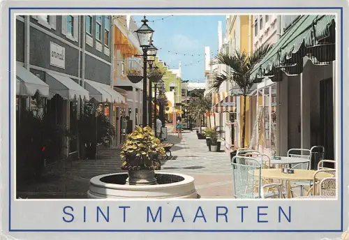 US22 Karibik Niederlande Sint Marten 1996 Nimitz Briefmarke