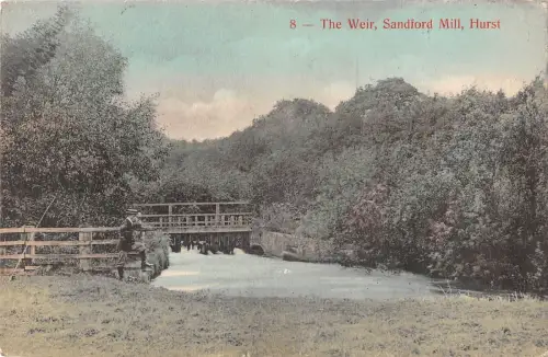 BR81647 The Weir Sandford Mill Hurst UK
