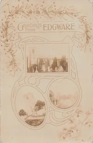 BR98387 Grüße aus Edgware UK London